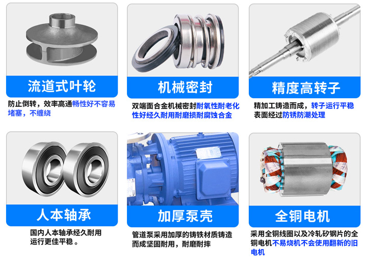 ISW型单级卧式离心泵产品细节